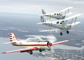 Vintage Tiger Moth Joy Flights - Attractions Brisbane 0