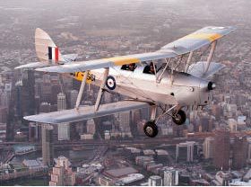 Vintage Tiger Moth Joy Flights - Attractions Brisbane 1