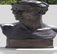 Adam Lindsay Gordon Bronze Bust - Attractions Brisbane