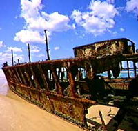 Maheno Shipwreck - Attractions Brisbane