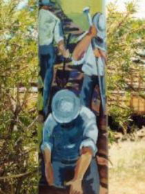 Capella Light Pole Murals - Attractions Brisbane 0