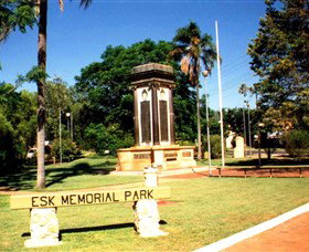 Esk War Memorial And Esk Memorial Park - Attractions Brisbane 0