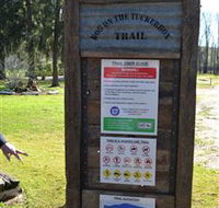 Dog on the Tucker Box Recreational Trail - Attractions Brisbane