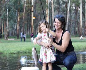 Buxton Trout & Salmon Farm - Attractions Brisbane 1