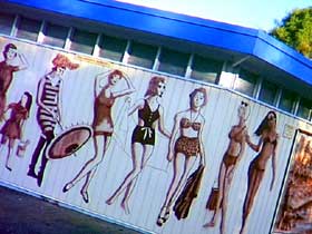 Historical Mural Series - Attractions Brisbane 1