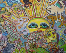 The Painting Of Life By Mirka Mora - Attractions Brisbane 0