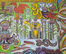 The Painting Of Life By Mirka Mora - Attractions Brisbane 2
