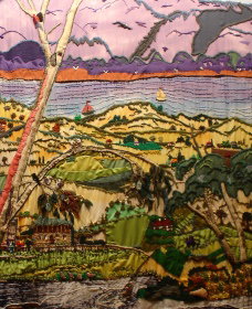 Adaminaby Memorial Hall Stage Curtain - Attractions Brisbane 2