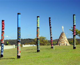 Maclean Tartan Power Poles - Attractions Brisbane 0