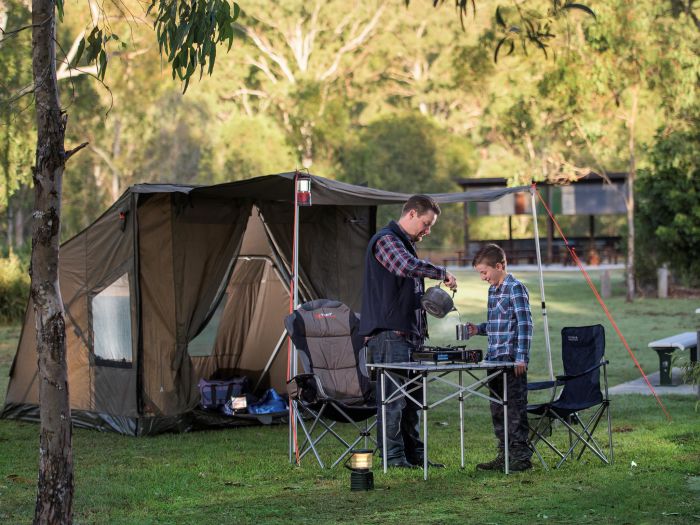 Hardings Paddock Campground Purga