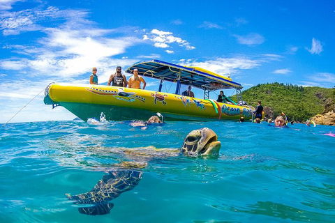 Ocean Rafting Tour To Whitehaven Beach, Hill Inlet Lookout & Top Snorkel Spots - Attractions Brisbane 0