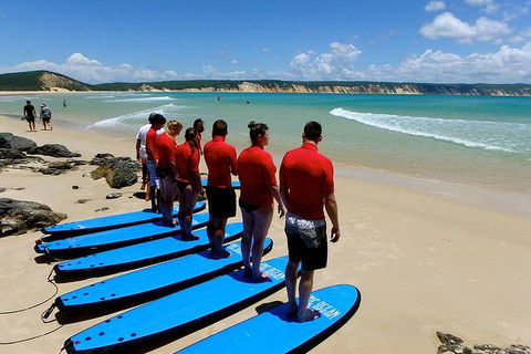 Rainbow Beach Surf School: 2 Hour Main Beach Surf Lesson - Attractions Brisbane 1