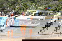 Sydney Harbour Boat Tour with Unique Beach Landings and Local Guide