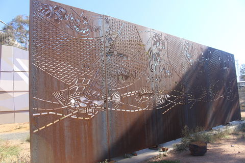 Berri Bridge Mural - Attractions Brisbane 1