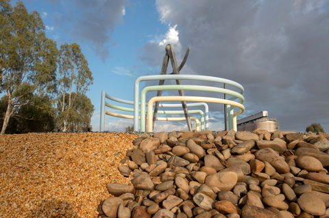 Lyrics, Landscapes And Lintels - Leeton Public Art Trail - Attractions Brisbane 1