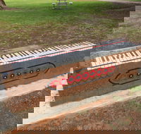 Piano Park Bench Moonta - Attractions Brisbane