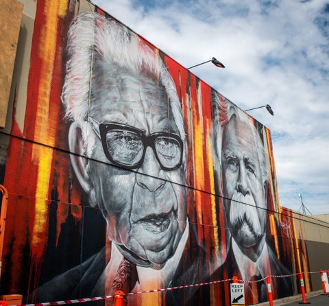 Shepparton Aboriginal Street Art Project Murals - Attractions Brisbane 0