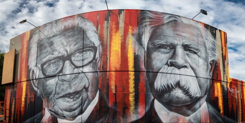 Shepparton Aboriginal Street Art Project Murals - Attractions Brisbane 1