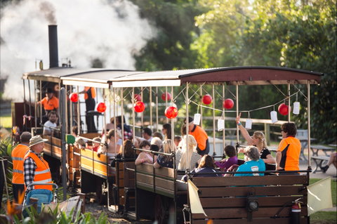 Mary Ann Steam Engine - Attractions Brisbane 1
