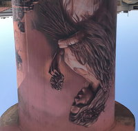 Kadina Water Tower Mural - Attractions Brisbane