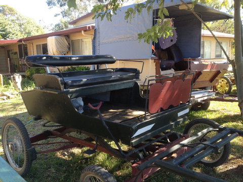 Mr And Mrs Behan Sulky Display - Attractions Brisbane 1