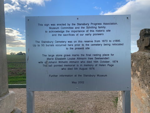 Stansbury Historic Cemetery - Attractions Brisbane 2