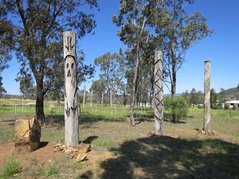 Heritage Sculptures At Pensioners Hill Lookout - Attractions Brisbane 1