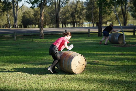 Hunter Valley Wine Barrel Rolling - Attractions Brisbane 4