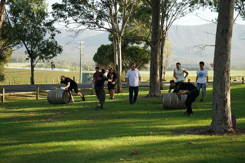 Hunter Valley Wine Barrel Rolling - Attractions Brisbane 5
