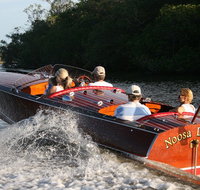Noosa River Cruise for 3 to 4 people on a Classic Mahogany Speed Boat - 90 min. - Attractions Brisbane