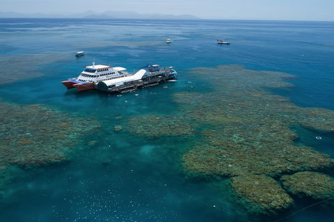 Cruise To Moore Reef Pontoon And Return Helicopter Flight From Cairns - Attractions Brisbane 0