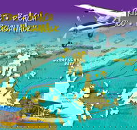 Scenic Flight - Great Barrier Reef Heart Reef Whitehaven Beach  Hill Inlet - Attractions Brisbane