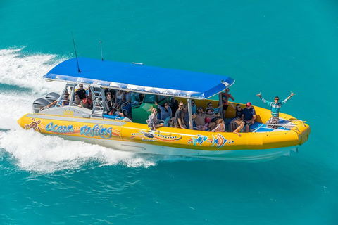 Ocean Rafting Tour To Whitehaven Beach, Hill Inlet Lookout & Top Snorkel Spots - Attractions Brisbane 2