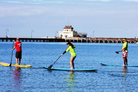 Private Stand-Up Paddle Board Lesson At St Kilda - Attractions Brisbane 1