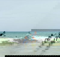 Private Beginners Surf Lessons Noosa World Surf Reserve - Attractions Brisbane