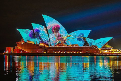 Private Vivid Sydney Harbour Cruise For Up To 20 Guests - Attractions Brisbane 3